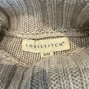 Lovestitch Oversized Tunic Sweater Size S/M